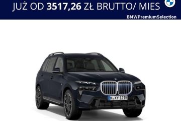 BMW X7 BMW X7 40d, 2025, Wyposażenie TOP, Bezwypadek, Faktura VAT 23%